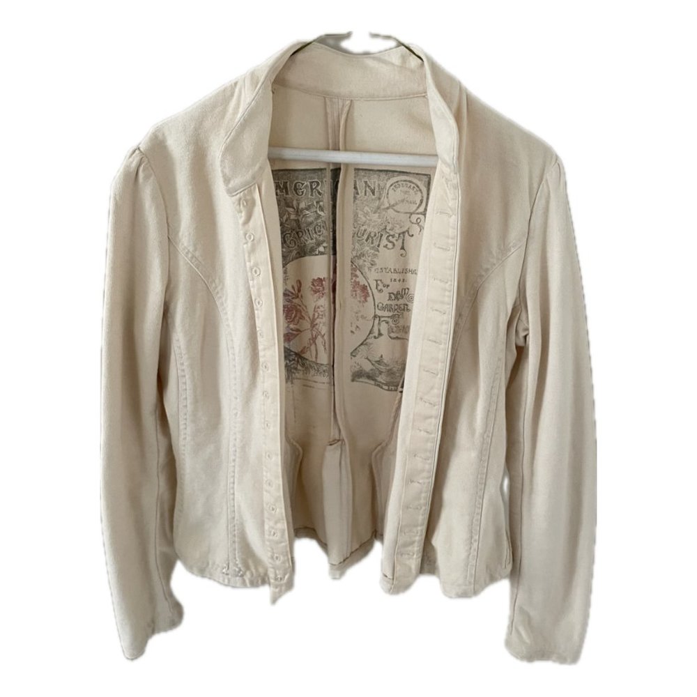 VINTAGE Off Ralph Lauren Jacket with Hidden Print Inside